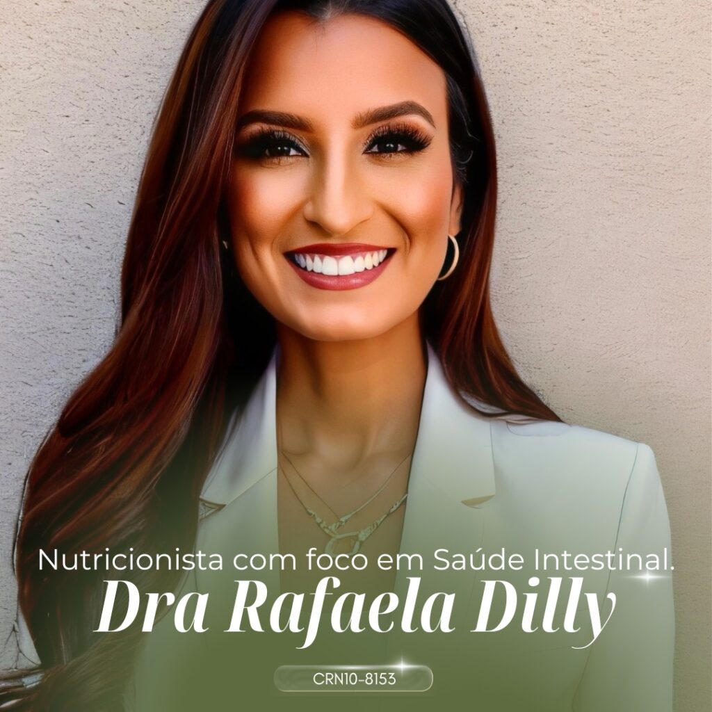 Foto site Dra Rafaela Dilly - Nutricionista com foco em Doenças Inflamatórias Intestinais (DII) e problemas intestinais em Balneário Camboriú - SC e On-line.